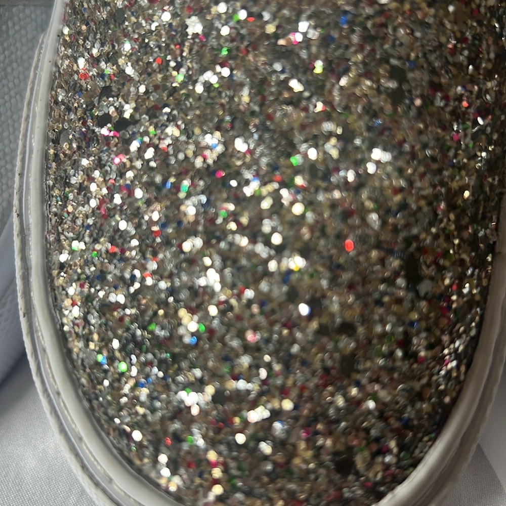 Two pair of sparkle cat & jack sneakers size 3❤️ - Picture 7 of 8
